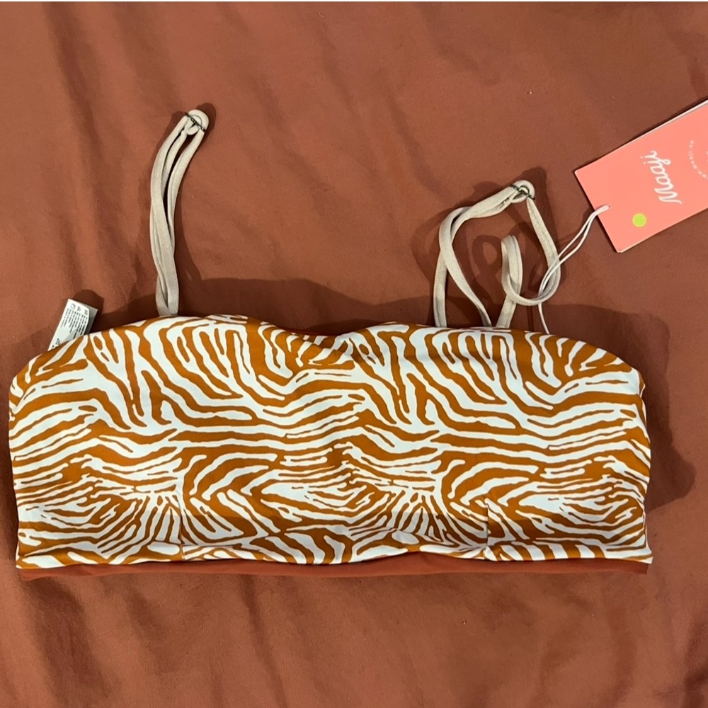 Maaji Reversible Storm Bikini Top, NEW - Picture 6 of 9